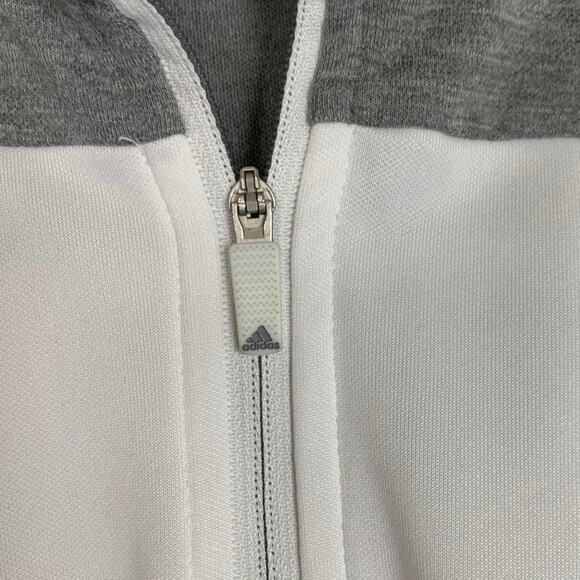 adidas White and Gray Men's Shirt - Picture 3 of 9